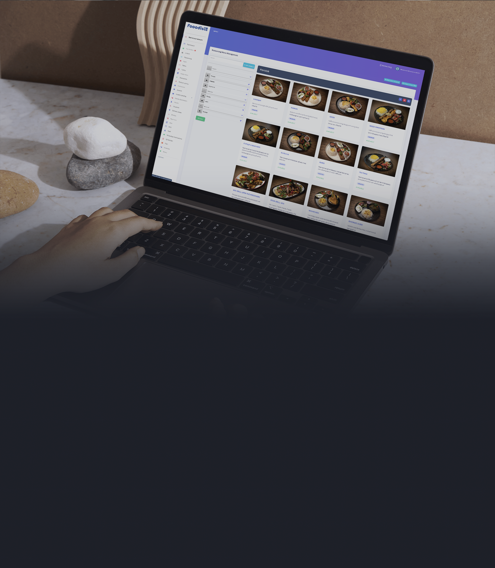 CREATE MENU